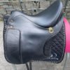 Cordis Lavida black 17.5 dressage saddle